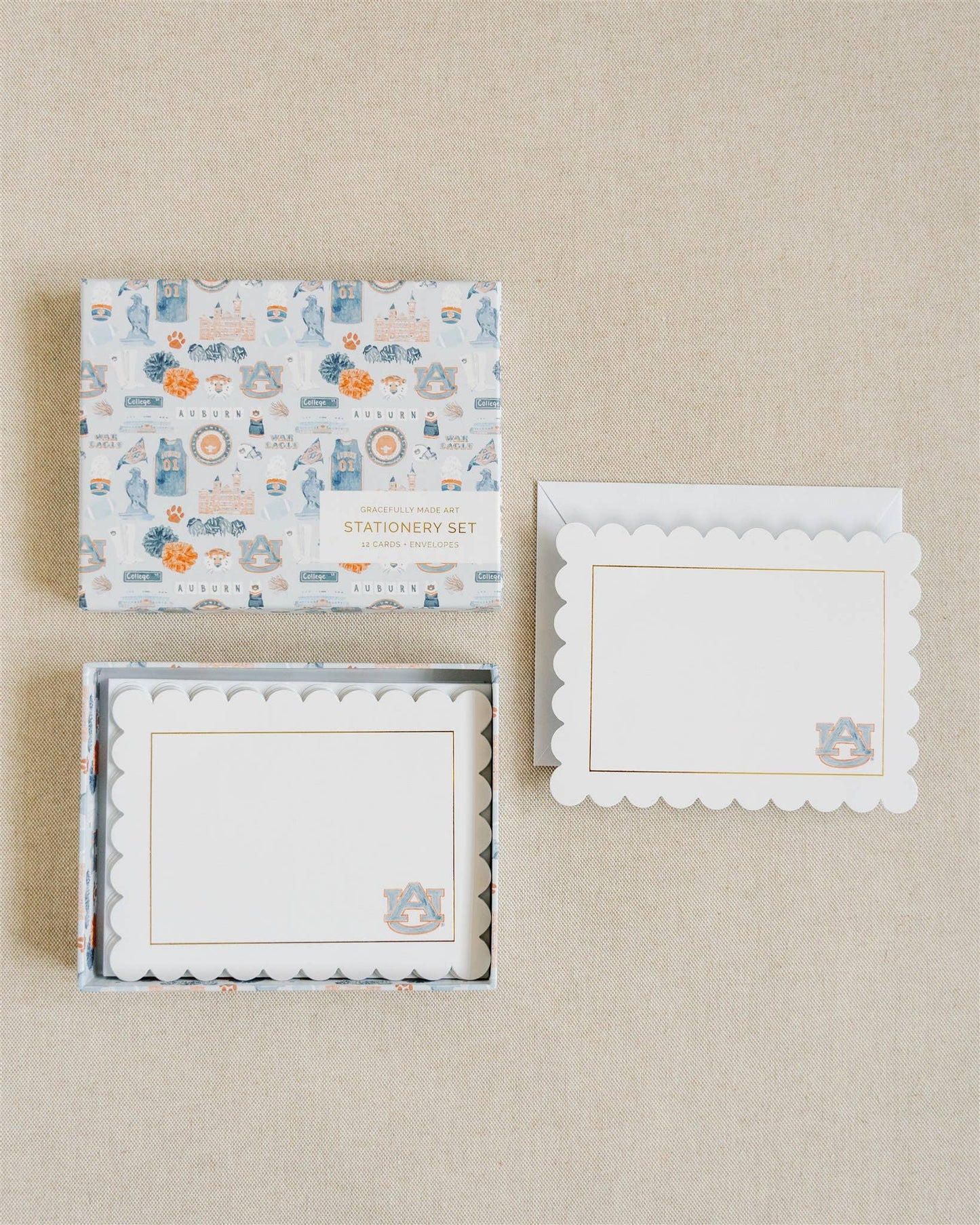 Auburn University Boxed Notecard Set