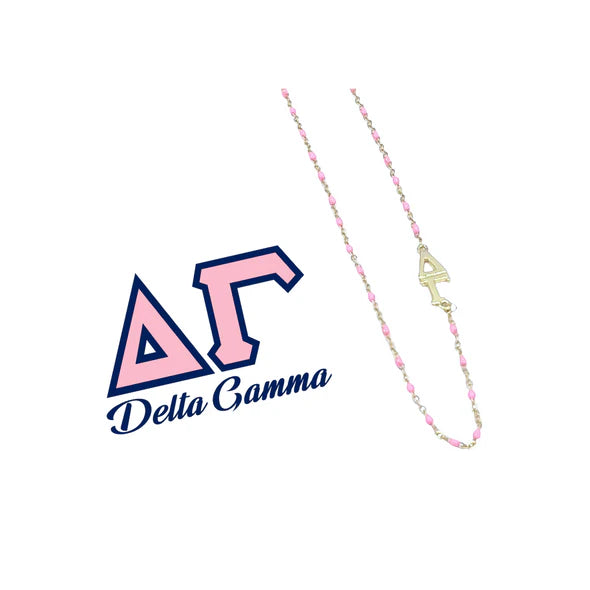 Delta Gamma Side Necklace