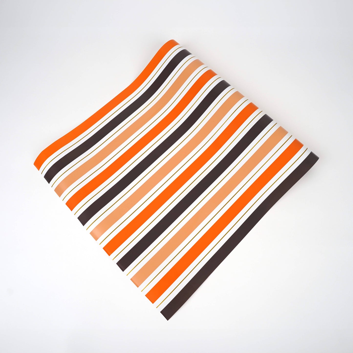 Halloween Stripe Paper Table Runner