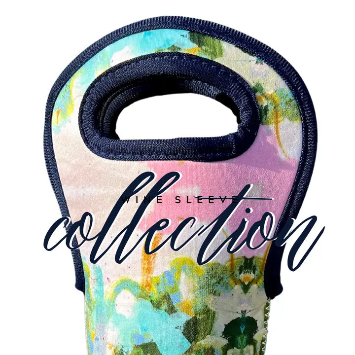 Nantucket Bloom Wine Sleeve