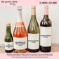Bottle Labels: "Pairs Well with a Master's Degree" (Multiple Sizes)