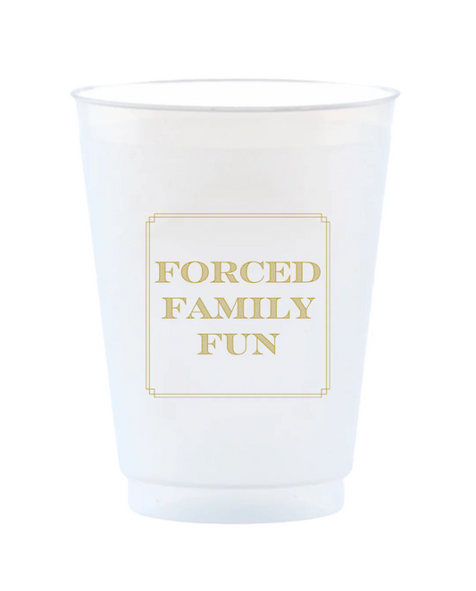 Forced Family Fun Resusable Frost Flex Cups
