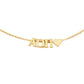 Alpha Omicron Pi Heart Necklace