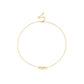 Alpha Omicron Pi Heart Necklace