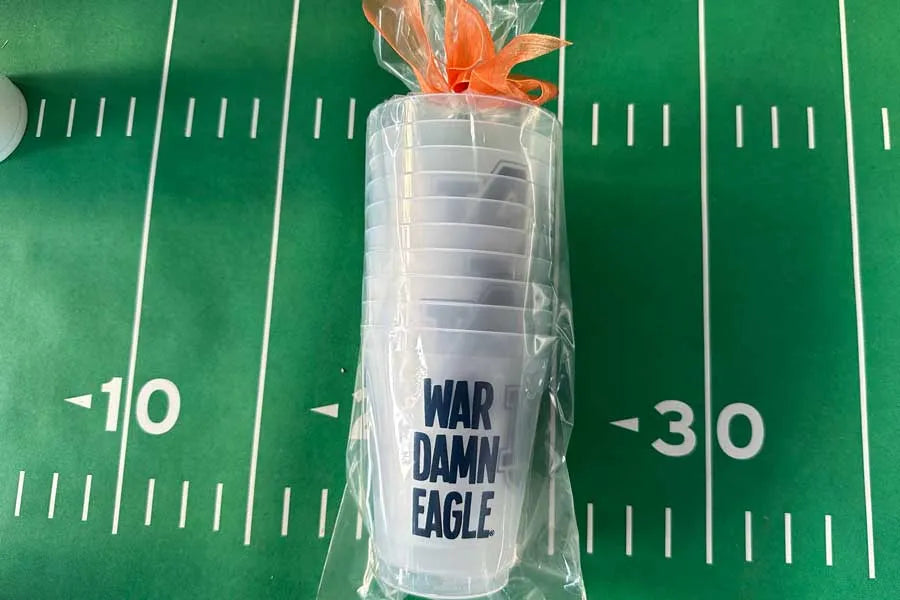 War Damn Eagle / AU Logo Shatterproof Cups