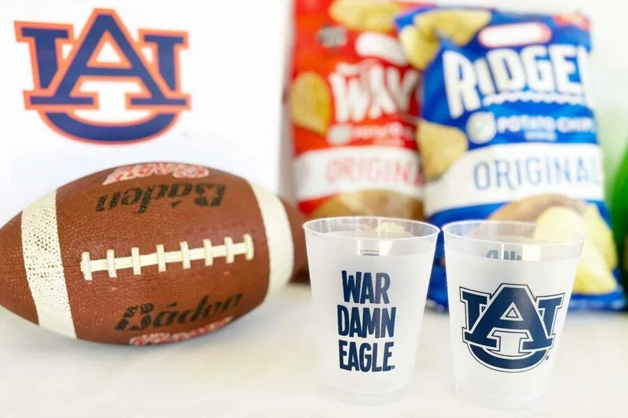 War Damn Eagle / AU Logo Shatterproof Cups