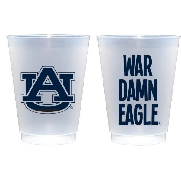 War Damn Eagle / AU Logo Shatterproof Cups