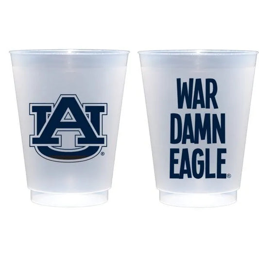 War Damn Eagle / AU Logo Shatterproof Cups