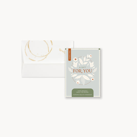 Interactive Enclosure Card: Confet-Tea