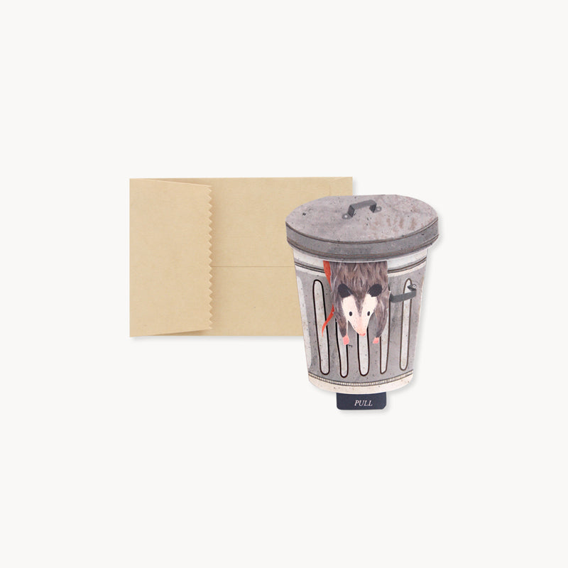 Interactive Enclosure Card: Trash