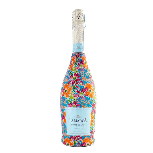 Floral Best Mom Bottle Wrap (La Marca Edition)