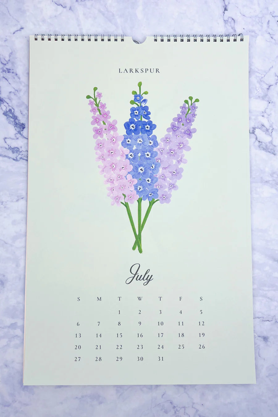 2025 Say It with Flowers Wall Calendar