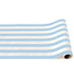 Sky Blue Signature Cabana Stripe Paper Table Runner