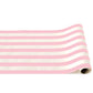 Petal Pink Signature Cabana Stripe Table Runner