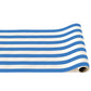 Palisades Blue Signature Cabana Stripe Paper Table Runner