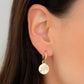 August Birth Month Flower Earrings (Poppy/Peridot)