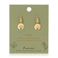 December Birth Month Flower Earrings (Holly/Blue Zircon)