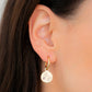 February Birth Month Flower Earrings (Violet/Amethyst)