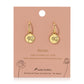 June Birth Month Flower Earrings (Rose/Alexandrite)