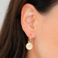 June Birth Month Flower Earrings (Rose/Alexandrite)