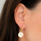 October Birth Month Flower Earrings (Marigold/Tourmaline)