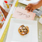 Back to School Notebook Paper Plates