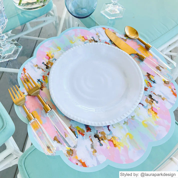 Brooks Avenue Scalloped Paper Placemats