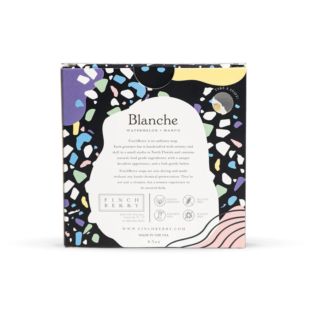 Handcrafted Vegan Soap: "Blanche"