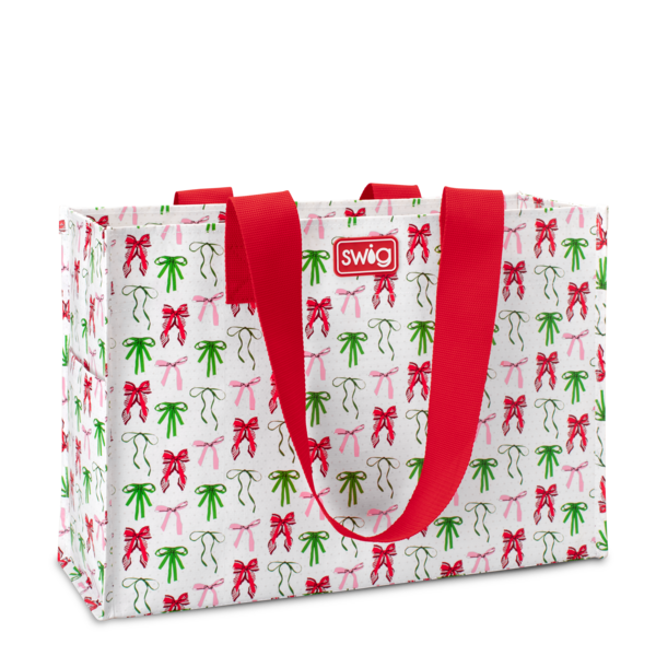 Ribbons and Bows Large Reusable Gift Bag