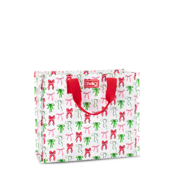 Ribbons and Bows Medium Reusable Gift Bag