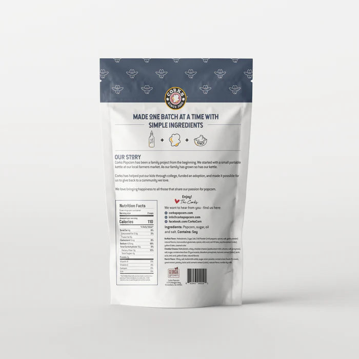 Buffalo Ranch Popcorn (3oz)