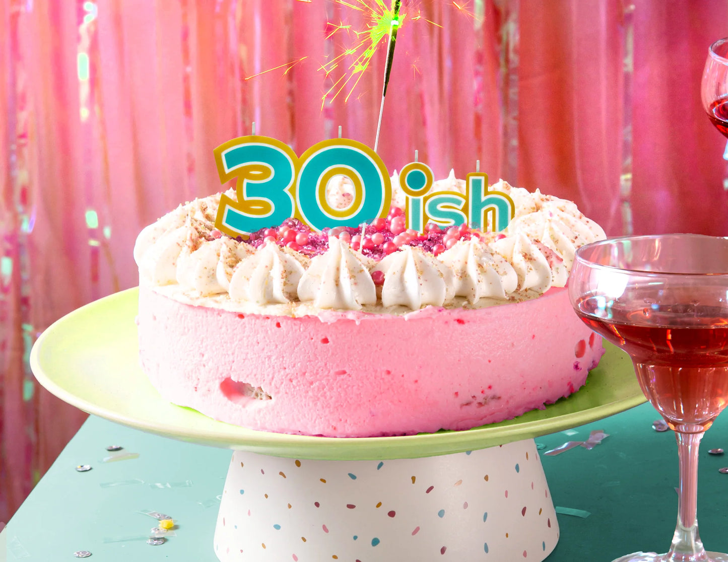 30ish Birthday Candle Set