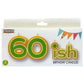 60ish Birthday Candle Set