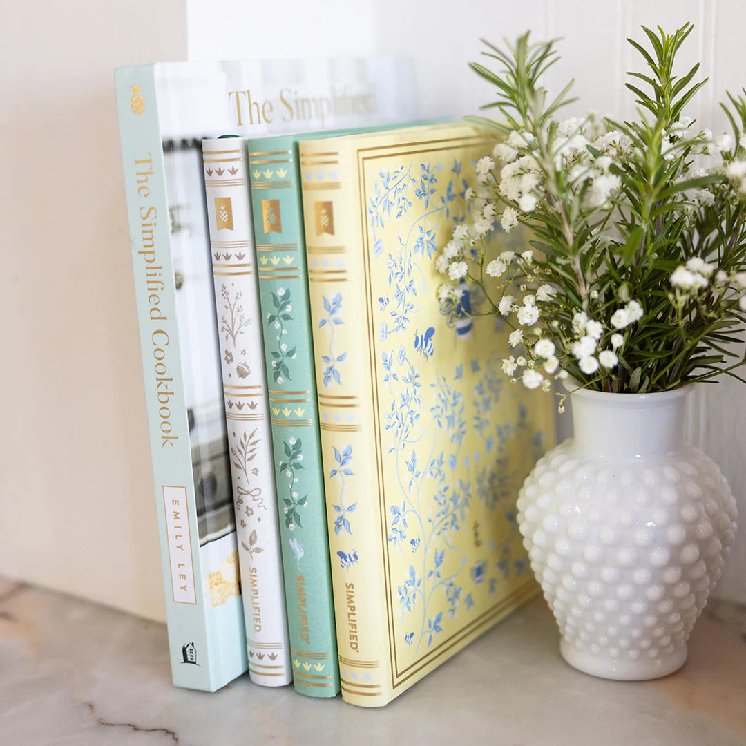 Simplified Yellow Linen Journal