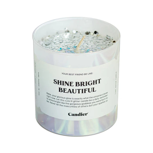 Shine Bright, Beautiful Candle