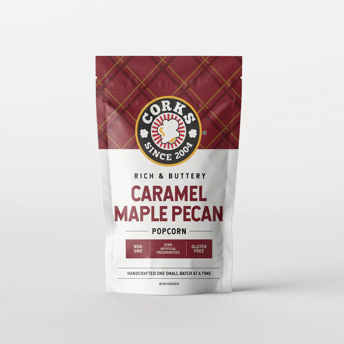 Caramel Maple Pecan Popcorn (6oz)