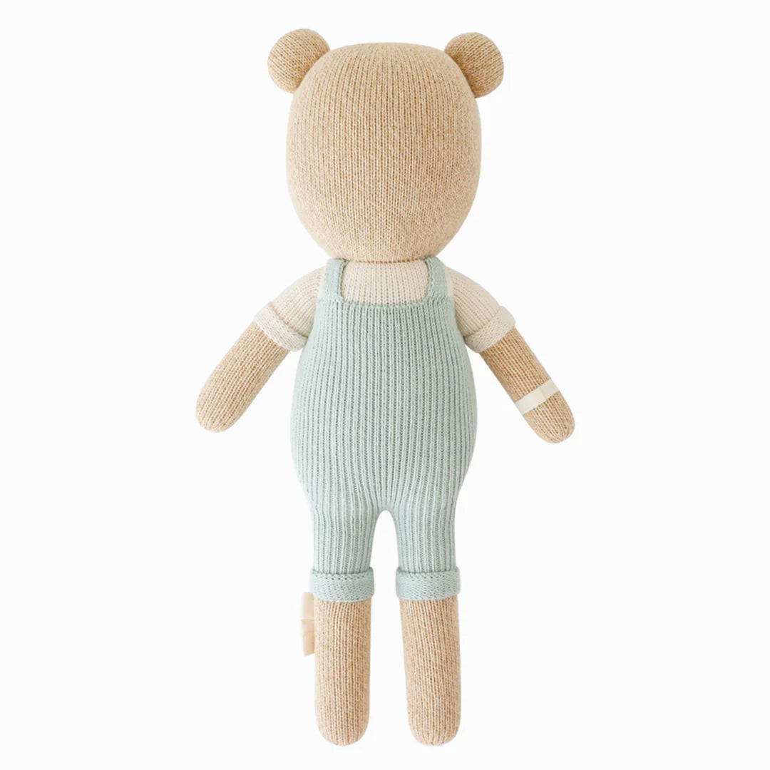 Charlie the Honey Bear Hand-Knit Doll