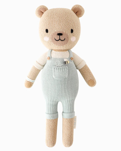 Charlie the Honey Bear Hand-Knit Doll