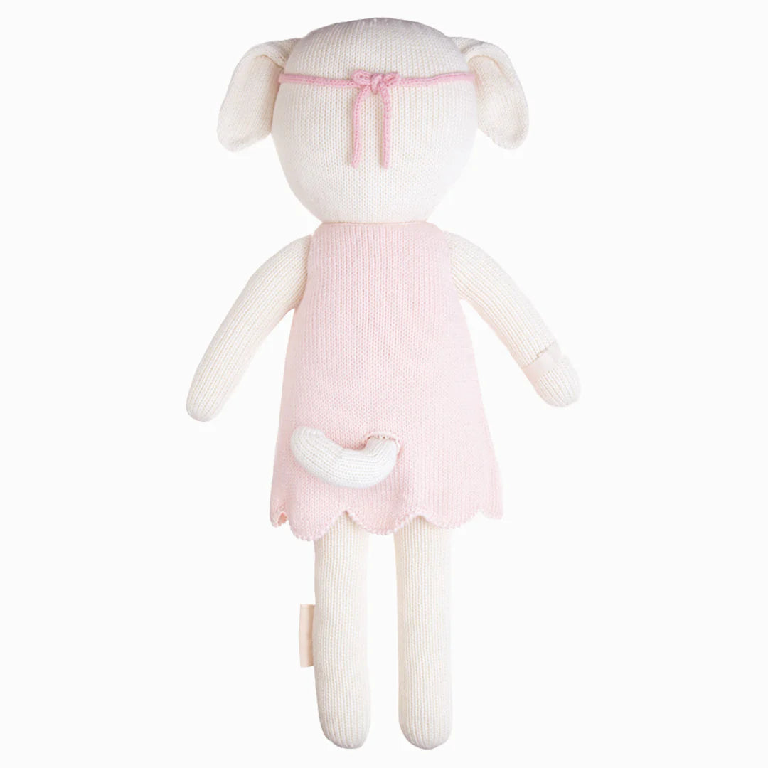Charlotte the Dog Hand-Knit Doll