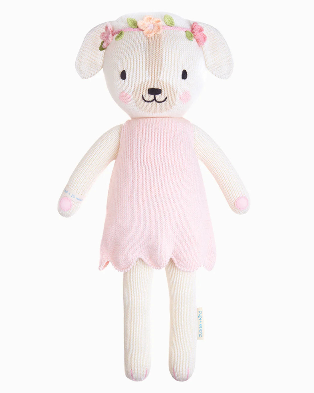 Charlotte the Dog Hand-Knit Doll