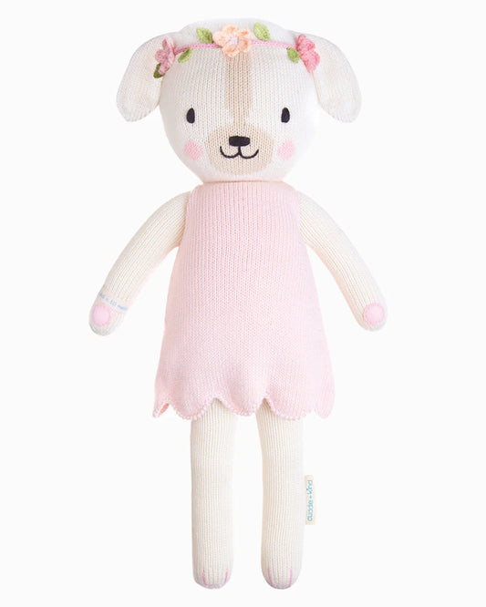 Charlotte the Dog Hand-Knit Doll