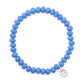 Clarksville 8mm Crystal Bracelet: Azure