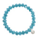 Clarksville 8mm Crystal Bracelet: Cobalt