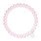 Clarksville 8mm Crystal Bracelet: Light Rose