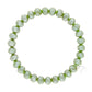 Clarksville 8mm Crystal Bracelet: Olive