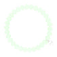 Clarksville 8mm Crystal Bracelet: Pastel Green