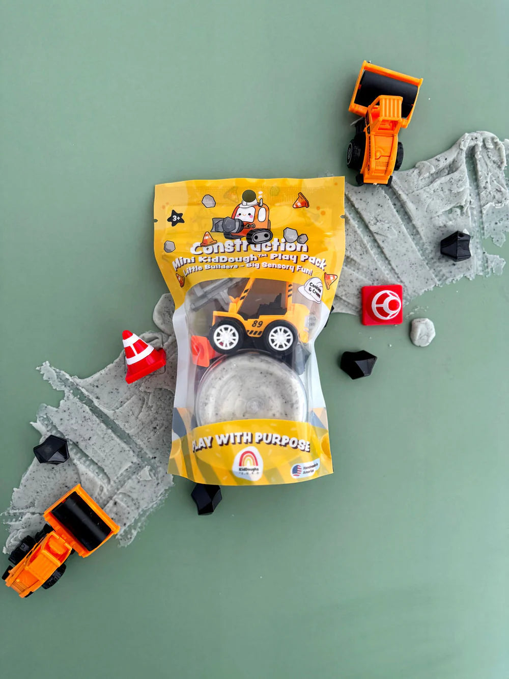 Construction Mini Dough Play Pack