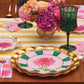 Dahlia Garden Wavy Dinner Plate