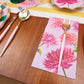 Dahlia Garden Guest Towel Napkins