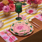 Dahlia Garden Wavy Salad Plate